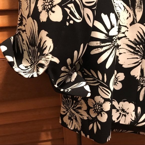 Jones Studio Woman Black & White Jacket - Picture 12 of 12